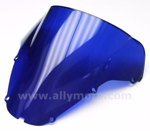 Blue ABS Windshield Windscreen For Honda CBR 900RR 929RR 2000-2001